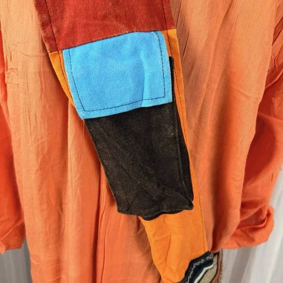 Vintage NWT Handmade  Patch  Crossbody Boho Hippie Bag Purse Multicolor - Picture 7 of 12